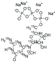 285978-17-8,GUANOSINE-13C10, 15N5 5'-TRIPHOSPHATE SODIUM SALT 99 ATOM %13C 99 ATOM%15N