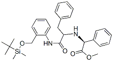 285996-39-6,Benzeneacetic acid, alpha-[[2-[[2-[[[(1,1-dimethylethyl)dimethylsilyl]oxy]methyl]phenyl]amino]-2-oxo-1-(phenylmethyl)ethyl]amino]-, methyl ester, (alphaS)- (9CI)
