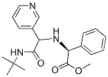 285996-50-1,Benzeneacetic acid, alpha-[[2-[(1,1-dimethylethyl)amino]-2-oxo-1-(3-pyridinyl)ethyl]amino]-, methyl ester, (alphaS)- (9CI)
