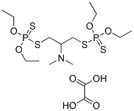 28614-65-5,1,3-bis(diethoxyphosphinothioylsulfanyl)-N,N-dimethyl-propan-2-amine, oxalic acid