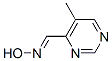 28648-79-5,4-Pyrimidinecarboxaldehyde, 5-methyl-, oxime (8CI)