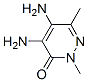 28682-92-0,3(2H)-Pyridazinone,  4,5-diamino-2,6-dimethyl-