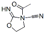 287172-16-1,2-Oxazolidinimine, 3-acetyl-N-cyano- (9CI)