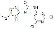 287174-87-2,N-(2,6-DICHLORO-4-PYRIDYL)-N'-[5-(METHYLTHIO)-4H-1,2,4-TRIAZOL-3-YL]UREA