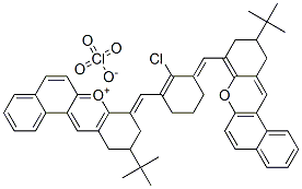 287185-31-3,10-TERT-BUTYL-8-[3-(10-TERT-BUTYL-10,11-DIHYDRO-9H-BENZO[A]XANTHEN-8-YLMETHYLENE)-2-CHLORO-CYCLOHEX-1-ENYLMETHYLENE]-8,9,10,11-TETRAHYDRO-BENZO[A]XANTHENYLIUM PERCHLORATE