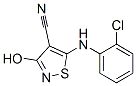 287196-71-8,5-(2-CHLOROANILINO)-3-HYDROXYISOTHIAZOLE-4-CARBONITRILE