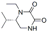 287495-13-0,2,3-Piperazinedione,1-ethyl-6-(1-methylethyl)-,(6S)-(9CI)