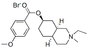28798-16-5,[(4aR,7R,8aR)-2-ethyl-2-methyl-3,4,4a,5,6,7,8,8a-octahydro-1H-isoquinolin-7-yl] 4-methoxybenzoate bromide