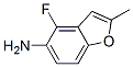 288083-31-8,5-Benzofuranamine,  4-fluoro-2-methyl-