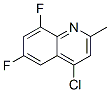 288151-31-5,4-CHLORO-6,8-DIFLUORO-2-METHYL-QUINOLINE
