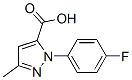 288251-65-0,1-(4-FLUOROPHENYL)-3-METHYL-1H-PYRAZOLE-5-CARBOXYLIC ACID