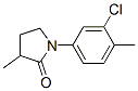 2884-69-7,1-(3-chloro-4-methyl-phenyl)-3-methyl-pyrrolidin-2-one