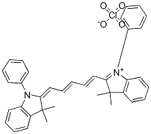 288403-55-4,2-[(1E,3E)-5-(3,3-DIMETHYL-1-PHENYL-1,3-DIHYDRO-2H-INDOL-2-YLIDENE)-1,3-PENTADIENYL]-3,3-DIMETHYL-1-PHENYL-3H-INDOLIUM PERCHLORATE