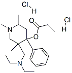 28866-35-5,[5-(diethylaminomethyl)-1,2,5-trimethyl-4-phenyl-4-piperidyl] propanoate dihydrochloride
