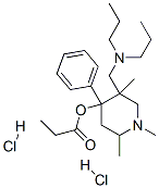 28866-38-8,[5-[(dipropylamino)methyl]-1,2,5-trimethyl-4-phenyl-4-piperidyl] propanoate dihydrochloride