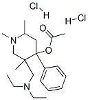 28866-62-8,[5-(diethylaminomethyl)-1,2,5-trimethyl-4-phenyl-4-piperidyl] acetate dihydrochloride