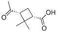 288848-24-8,Cyclobutanecarboxylic acid, 3-acetyl-2,2-dimethyl-, (1S,3R)- (9CI)
