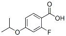 289039-81-2,2-FLUORO-4-ISO-PROPYLOXYBENZOIC ACID