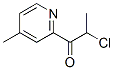 289469-59-6,1-Propanone, 2-chloro-1-(4-methyl-2-pyridinyl)- (9CI)