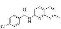 289631-43-2,Benzamide, 4-chloro-N-(5,7-dimethyl-1,8-naphthyridin-2-yl)- (9CI)