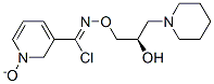 289893-25-0,(2R)-1-[[chloro-(1-oxidopyridin-5-yl)methylidene]amino]oxy-3-(1-piperidyl)propan-2-ol