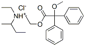 2912-89-2,butan-2-yl-ethyl-[2-(2-methoxy-2,2-diphenyl-acetyl)oxyethyl]azanium ch loride