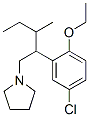 29122-58-5,1-[2-(5-chloro-2-ethoxy-phenyl)-3-methyl-pentyl]pyrrolidine