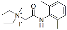 29199-61-9,2-[(2,6-DIMETHYLPHENYL)AMINO]-N,N-DIETHYL-N-METHYL-2-OXOETHANAMINIUM IODIDE