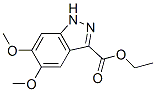 29281-06-9,ETHYL 5,6-DIMETHOXY-1H-INDAZOLE-3-CARBOXYLATE