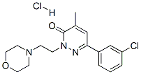 29307-32-2,6-(3-chlorophenyl)-4-methyl-2-(2-morpholin-4-ylethyl)pyridazin-3-one h ydrochloride
