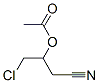 29331-43-9,(1-chloro-3-cyano-propan-2-yl) acetate