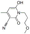 29333-76-4,6-hydroxy-1-(3-methoxypropyl)-4-methyl-2-oxo-1,2-dihydropyridine-3-carbonitrile