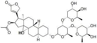 29362-48-9,[(3S,5R,8R,9S,10S,13R,16R,17S)-3-[(2R,4S,5R,6R)-4,5-bis[[(2R,4S,5R,6R) -4,5-dihydroxy-6-methyl-oxan-2-yl]oxy]-6-methyl-oxan-2-yl]oxy-14-hydro xy-10,13-dimethyl-17-(5-oxo-2H-furan-3-yl)-1,2,3,4,5,6,7,8,9,11,12,15, 16,17-tetradecahydrocyclopenta[a]phenanthr