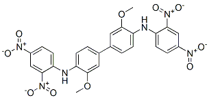 29398-96-7,N,N'-bis(2,4-dinitrophenyl)-3,3'-dimethoxy[1,1'-biphenyl]-4,4'-diamine