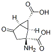 296231-81-7,Bicyclo[3.1.0]hexane-2,6-dicarboxylic acid, 2-amino-4-oxo-, (1S,2S,5R,6R)-