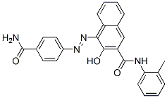 2972-58-9,4-[[4-(aminocarbonyl)phenyl]azo]-3-hydroxy-N-(2-methylphenyl)naphthalene-2-carboxamide