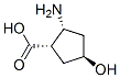 298204-39-4,Cyclopentanecarboxylic acid, 2-amino-4-hydroxy-, (1S,2R,4S)- (9CI)
