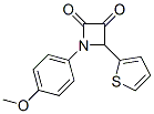 298710-64-2,1-(4-METHOXYPHENYL)-4-(2-THIENYL)-2,3-AZETIDINEDIONE