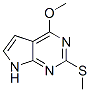 29877-76-7,4-METHOXY-2-METHYLSULFANYL-7H-PYRROLO[2,3-D]PYRIMIDINE