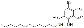 29978-16-3,4-BROMO-N-DODECYL-1-HYDROXY-2-NAPHTHALENECARBOXAMIDE
