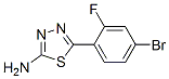 299937-74-9,5-(4-bromo-2-fluorophenyl)-1,3,4-thiadiazol-2-amine