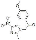 300395-93-1,1-(4-METHOXYPHENYL)-2-(2-METHYL-4-NITRO-1H-IMIDAZOL-1-YL)ETHAN-1-ONE