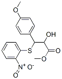 30067-00-6,2-HYDROXY-3-(4-METHOXY-PHENYL)-3-(2-NITRO-PHENYLSULFANYL)-PROPIONIC ACID METHYL ESTER