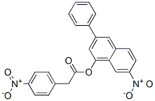 30069-73-9,7-nitro-3-phenyl-1-naphthyl 4-nitrophenylacetate