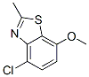 300706-39-2,Benzothiazole, 4-chloro-7-methoxy-2-methyl- (9CI)