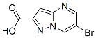 300717-72-0,6-BROMO-PYRAZOLO[1,5-A]PYRIMIDINE-2-CARBOXYLIC ACID