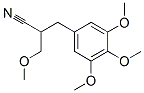 30078-01-4,3-methoxy-2-(3,4,5-trimethoxybenzyl)propiononitrile
