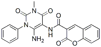 301206-09-7,2H-1-Benzopyran-3-carboxamide,  N-(6-amino-1,2,3,4-tetrahydro-3-methyl-2,4-dioxo-1-phenyl-5-pyrimidinyl)-2-oxo-