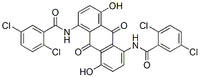30124-48-2,N,N'-(9,10-dihydro-4,8-dihydroxy-9,10-dioxoanthracene-1,5-diyl)bis(2,5-dichlorobenzamide)