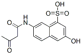 30128-32-6,7-[(1,3-dioxobutyl)amino]-3-hydroxynaphthalene-1-sulphonic acid